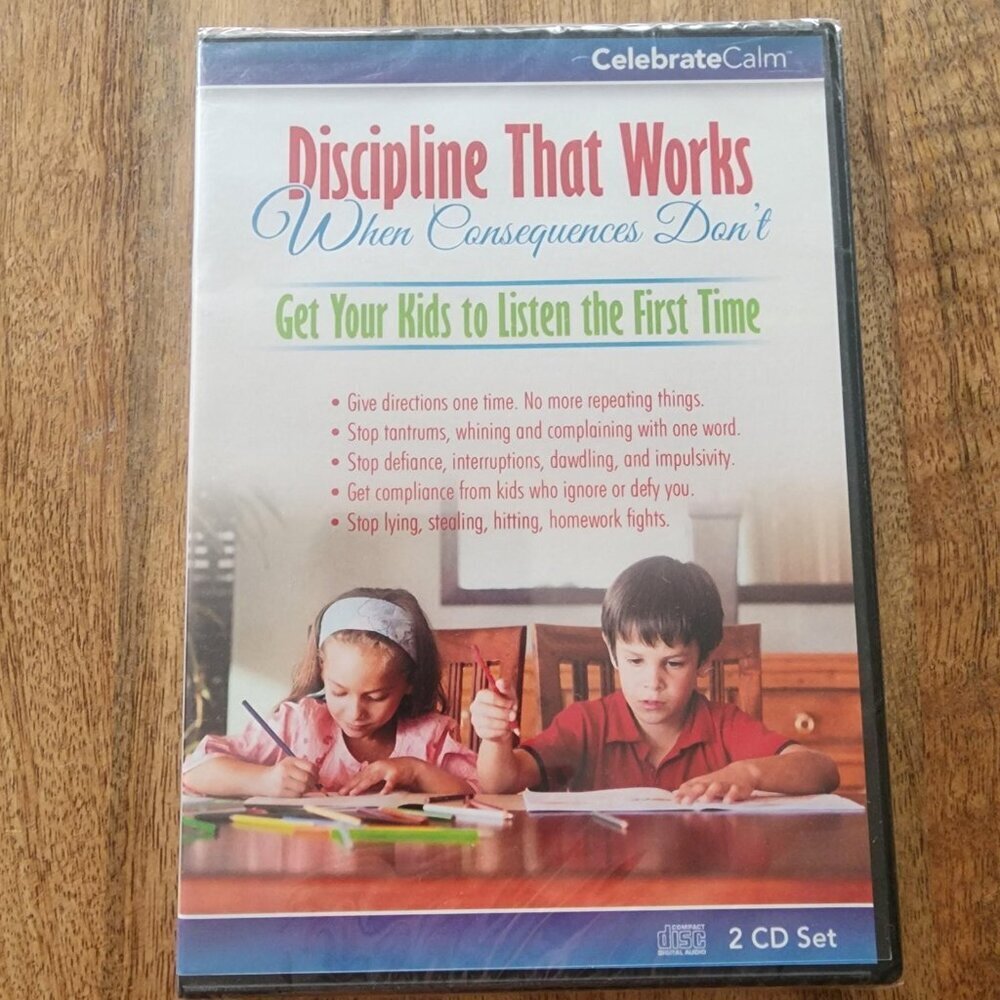 Celebrate Calm Discipline That Works 2 CD Set Parenting Audio 2013 New Sealed